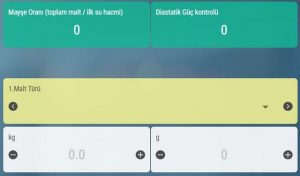 Bira Reçetesi Hesap Programı